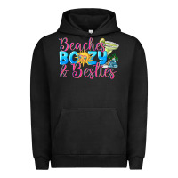 Pigment Black Beaches boozy besties Summer Urban Hoodie - NancyCooperArtShop