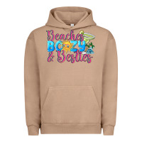 Pigment Burro Beaches boozy besties Summer Urban Hoodie - NancyCooperArtShop