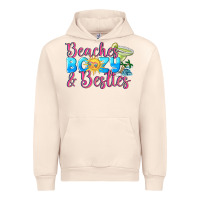 Sandshell Beaches boozy besties Summer Urban Hoodie - NancyCooperArtShop