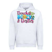 White Beaches boozy besties Summer Urban Hoodie - NancyCooperArtShop