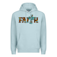 Blue Mist faith thanksgiving cross Premium Hoodie - AdoDesignShop