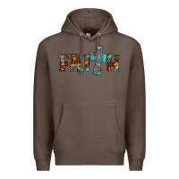 Coffee faith thanksgiving cross Premium Hoodie - AdoDesignShop