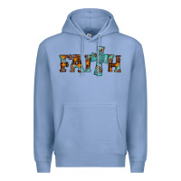 Colony Blue faith thanksgiving cross Premium Hoodie - AdoDesignShop