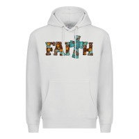 Dove Grey faith thanksgiving cross Premium Hoodie - AdoDesignShop
