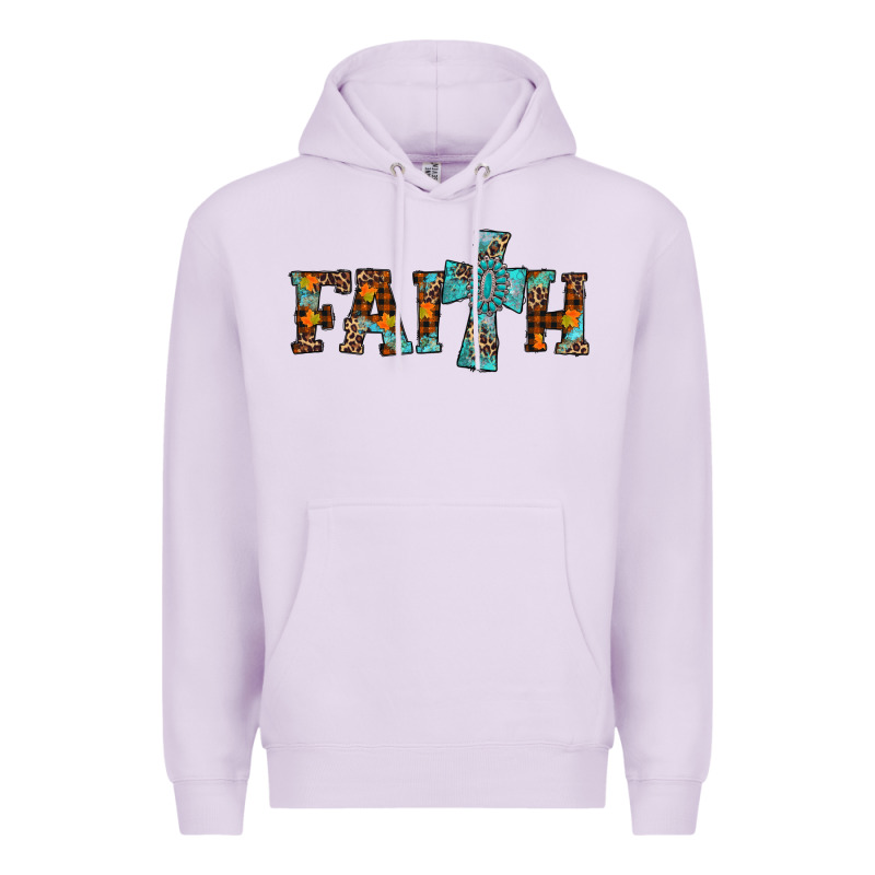 Faith Thanksgiving Cross Premium Hoodie by AdoDesignShop | Teevron