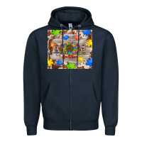 Navy autism mom Zipper Hoodie - BarkalooDesign