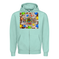 Seafoam autism mom Zipper Hoodie - BarkalooDesign