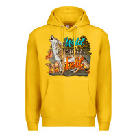 Lemon Wild About Fall Coyote Premium Hoodie - LillyAllenDesigns