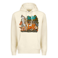Sandshell Wild About Fall Coyote Premium Hoodie - LillyAllenDesigns