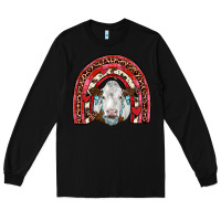 Black valentines simmental  rainbow Long Sleeve Tee - JahusDesignShop