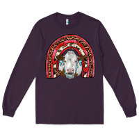 Plum valentines simmental  rainbow Long Sleeve Tee - JahusDesignShop