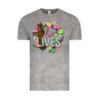 Cloud Rock He lives Easter with flowers Vintage Tee - Neo Western