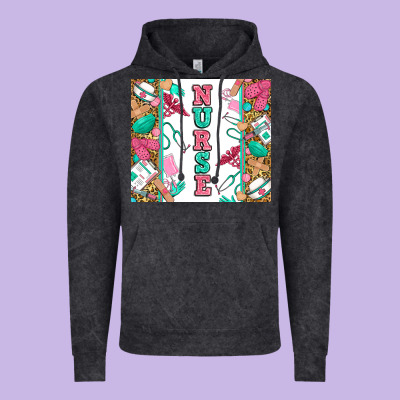Nurse Vintage Hoodie Designed By Zillion Design Studio