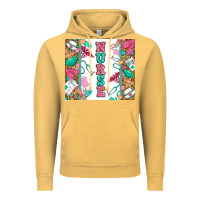 Vintage Mustard nurse Vintage Hoodie - Zillion Design Studio