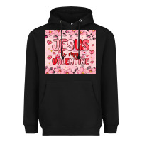 Black jesus is my valentine Heavyweight Hoodie - MaliasSmallBusiness