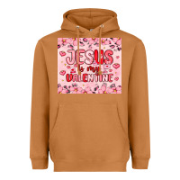 Meerkat jesus is my valentine Heavyweight Hoodie - MaliasSmallBusiness