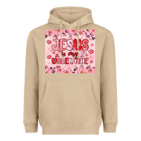 Mushroom jesus is my valentine Heavyweight Hoodie - MaliasSmallBusiness