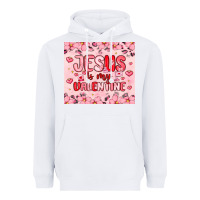 White jesus is my valentine Heavyweight Hoodie - MaliasSmallBusiness