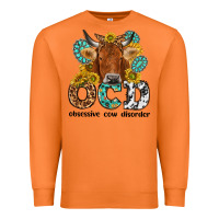 Carrot obsessive cow disorder Premium Sweatshirt - NancyCooperArtShop