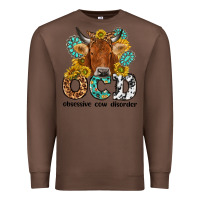 Chestnut obsessive cow disorder Premium Sweatshirt - NancyCooperArtShop