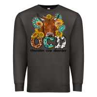 Smoke obsessive cow disorder Premium Sweatshirt - NancyCooperArtShop