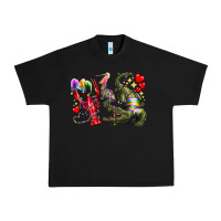 Black mardi gras Urban Heavy Tee - RacoonDesign