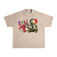 French Oak mardi gras Urban Heavy Tee - RacoonDesign