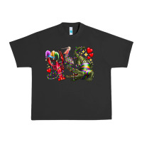 Pigment Black mardi gras Urban Heavy Tee - RacoonDesign