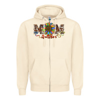 Sandshell autism mom Zipper Hoodie - BarkalooDesign