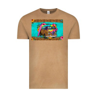 Vintage Camel hippie van floral skinny metal can holder Vintage Tee - HRA Design Shop