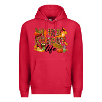 Cardinal Housekeeper life fall Premium Hoodie - LillyAllenDesigns