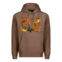 Chestnut Housekeeper life fall Premium Hoodie - LillyAllenDesigns
