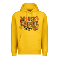 Lemon Housekeeper life fall Premium Hoodie - LillyAllenDesigns