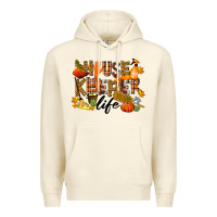 Sandshell Housekeeper life fall Premium Hoodie - LillyAllenDesigns