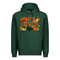 Sports Green Housekeeper life fall Premium Hoodie - LillyAllenDesigns