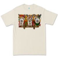 Bone Christmas alpacas Premium Tee - BarkalooDesign
