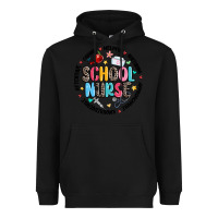 Black school nurse Heavyweight Hoodie - MaliasSmallBusiness