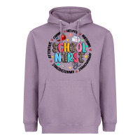 Lavender school nurse Heavyweight Hoodie - MaliasSmallBusiness