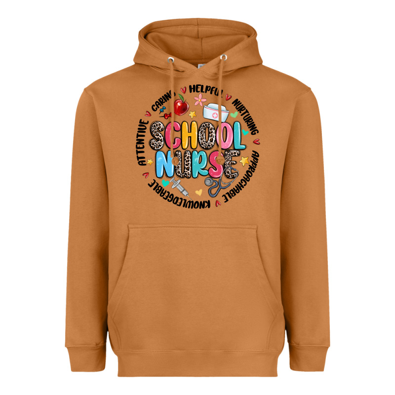 School Nurse Heavyweight Hoodie by MaliasSmallBusiness | Teevron