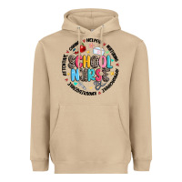 Mushroom school nurse Heavyweight Hoodie - MaliasSmallBusiness