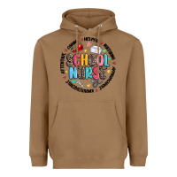 Toasted Coconut school nurse Heavyweight Hoodie - MaliasSmallBusiness