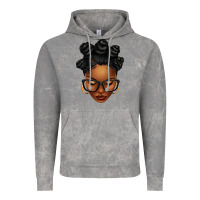 Cloud Rock afro woman with bantu knots Vintage Hoodie - texasbilliewilder