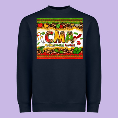Certified Medical Assistant Juneteenth Heavyweight Sweatshirt Designed By Zillion Design Studio