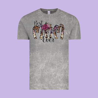Best Mom Ever Vintage Tee Designed By Sublimationcraftshop