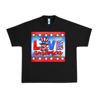 Black love america gnome Urban Heavy Tee - HRA Design Shop