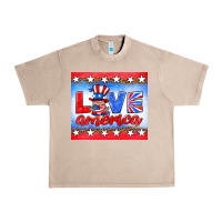 French Oak love america gnome Urban Heavy Tee - HRA Design Shop