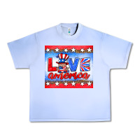 Grape Ice love america gnome Urban Heavy Tee - HRA Design Shop
