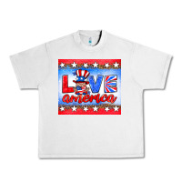 Lunar Rock love america gnome Urban Heavy Tee - HRA Design Shop