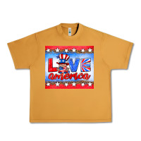 Peanut Butter love america gnome Urban Heavy Tee - HRA Design Shop