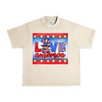 Sandshell love america gnome Urban Heavy Tee - HRA Design Shop